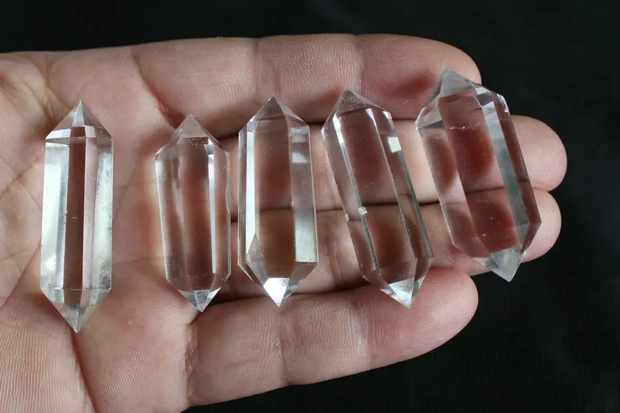 10 шт. подвеска из натурального прозрачного кварцевого кристалла|healing pendant|healing