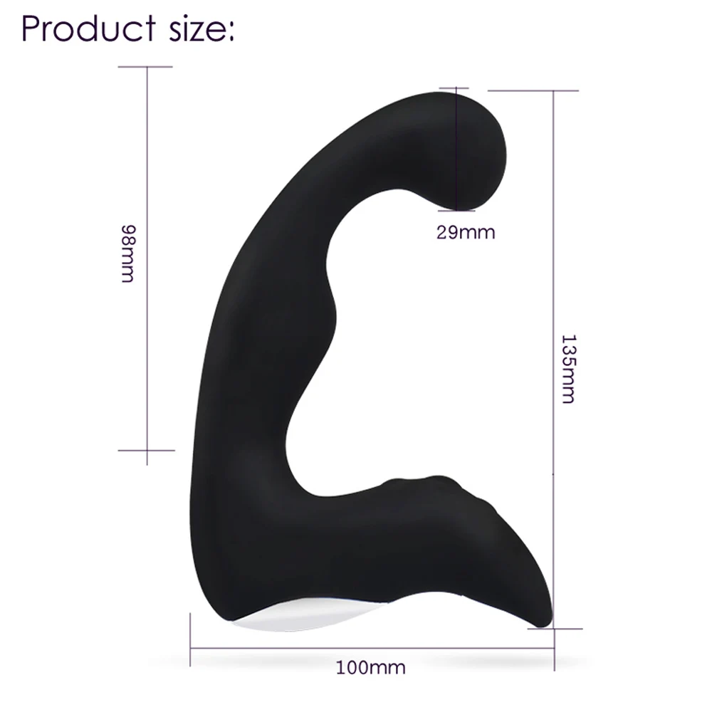 Prostate Massage Anal Vibrator For Men G Spot 2 Motor Vibrator Butt Plug Clitoris Anal Plug Adult Sex Products for Women (3)