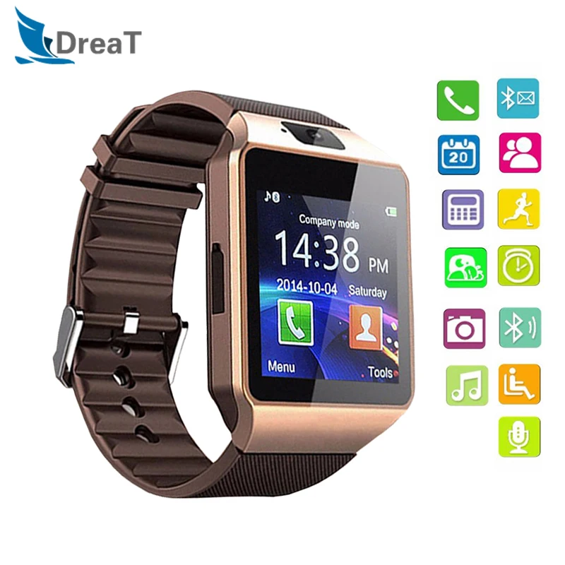 Смарт часы DZ09 с Bluetooth 2G SIM Android|Смарт-часы| |