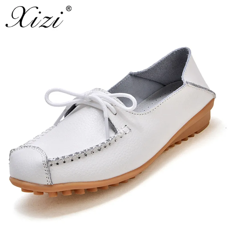 

Summer women flats shoes genuine leather shoes woman cutout loafers slip on Breathable ballet flat ballerina flats women shoes