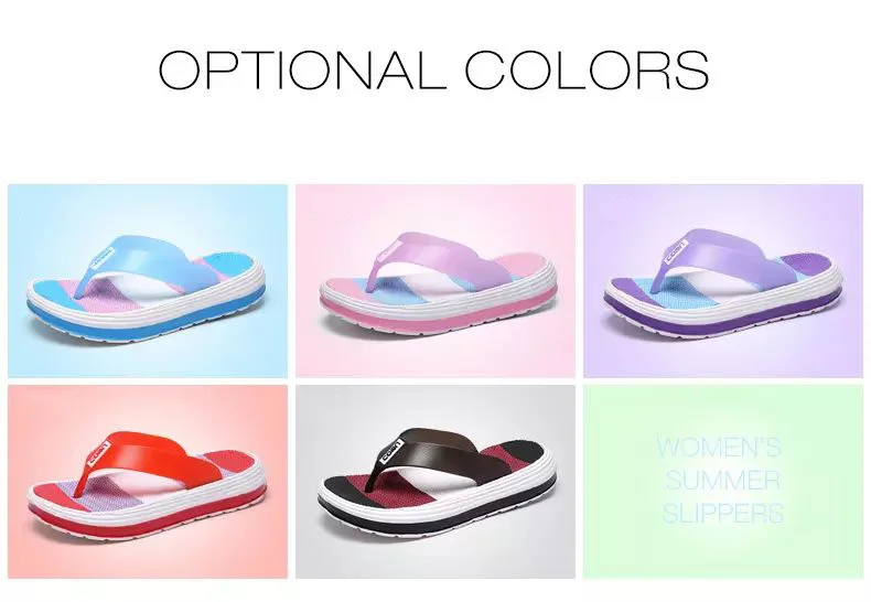 Новые сандалии конфеты Цвета открытый дышащие тапочки Пляжные сланцы Открытая Летняя обувь нескользящие толстая подошва для девочек легкая обувь