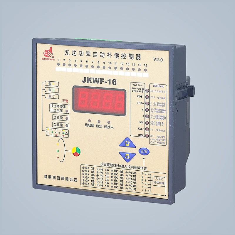 

JKWF-16 Series Reactive power auto-compen sation controller Reactive Power Controllers