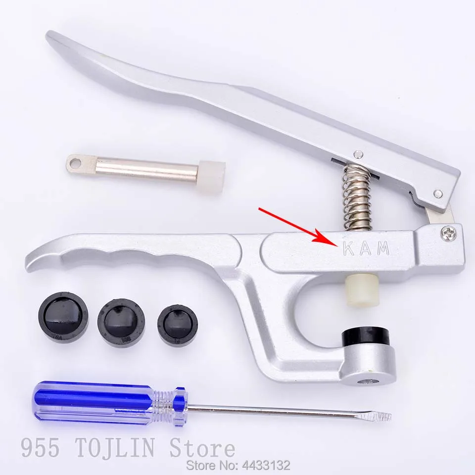 1Pc KAM Snap Pliers Hand Press Snap button Tool T3 T5 T8 diy Clothing  Maintenance good helper for the clothing store - AliExpress