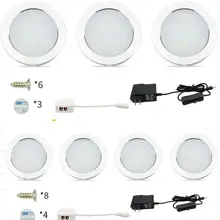 Дизайн, 1 Вт ультра тонкий светодиодный светильник Светодиодный точечный светильник изоляционный привод светодиодный свет мини-лампа 3/46/8 шт./компл