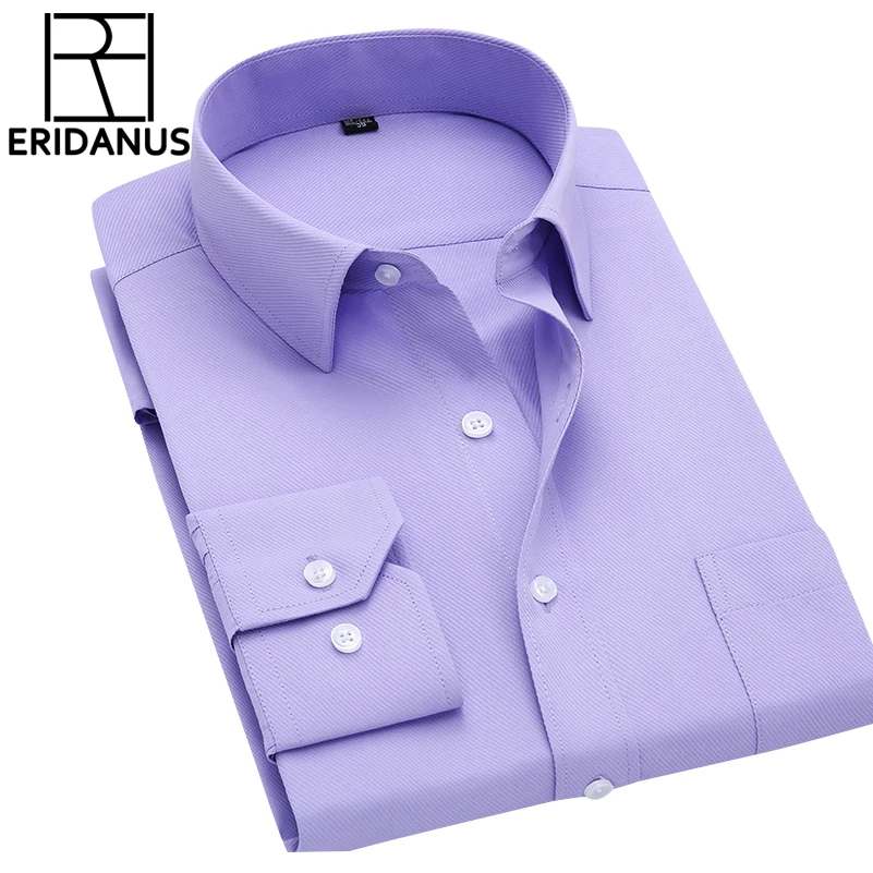 طويلة الأكمام ضئيلة الرجال اللباس قميص 2017 الخريف جديد أزياء مصمم عالية الجودة الصلبة الذكور الملابس يتأهل قمصان رسمية 4XL M431 طويلة الأكمام ضئيلة الرجال اللباس قميص 2017 الخريف جديد أزياء مصمم عالية الجودة الصلبة الذكور الملابس يتأهل قمصان رسمية 4XL M431