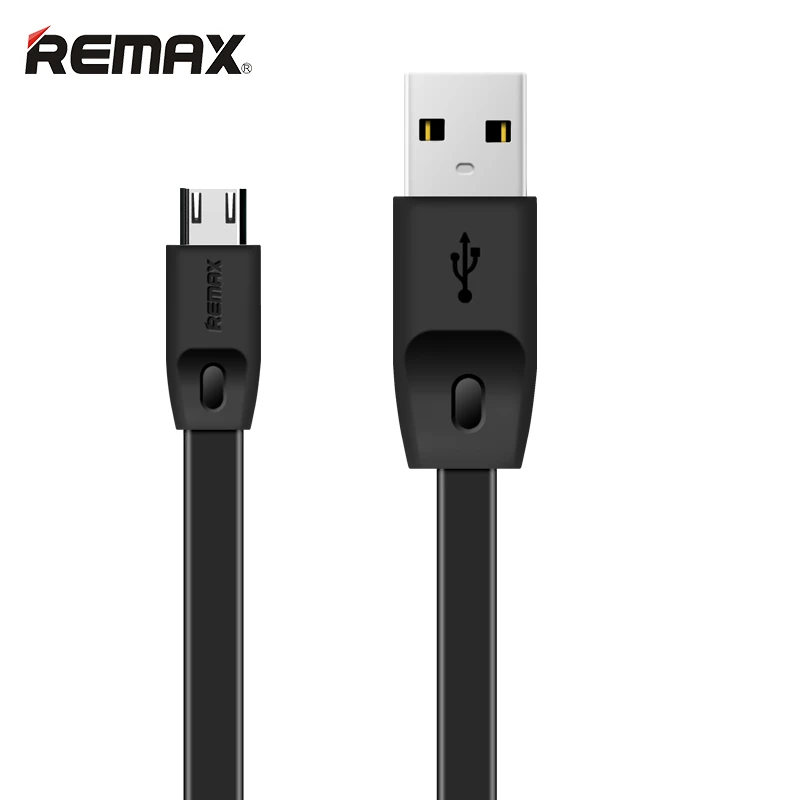 Плоский кабель REMAX 2 м из ТПЭ 2.1A для быстрой зарядки Micro USB синхронизации данных
