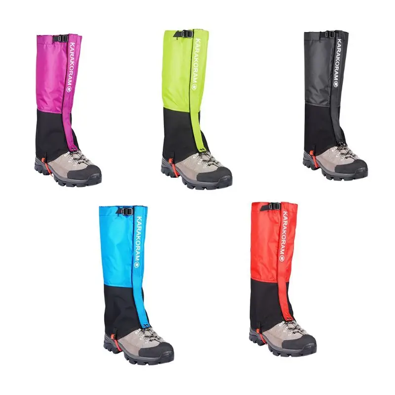 1 زوج للماء حذاء الثلوج الساق الجراميق مكافحة المسيل للدموع أكسفورد النسيج المشي الصيد تسلق التزلج الجبلية في الهواء الطلق التبعي