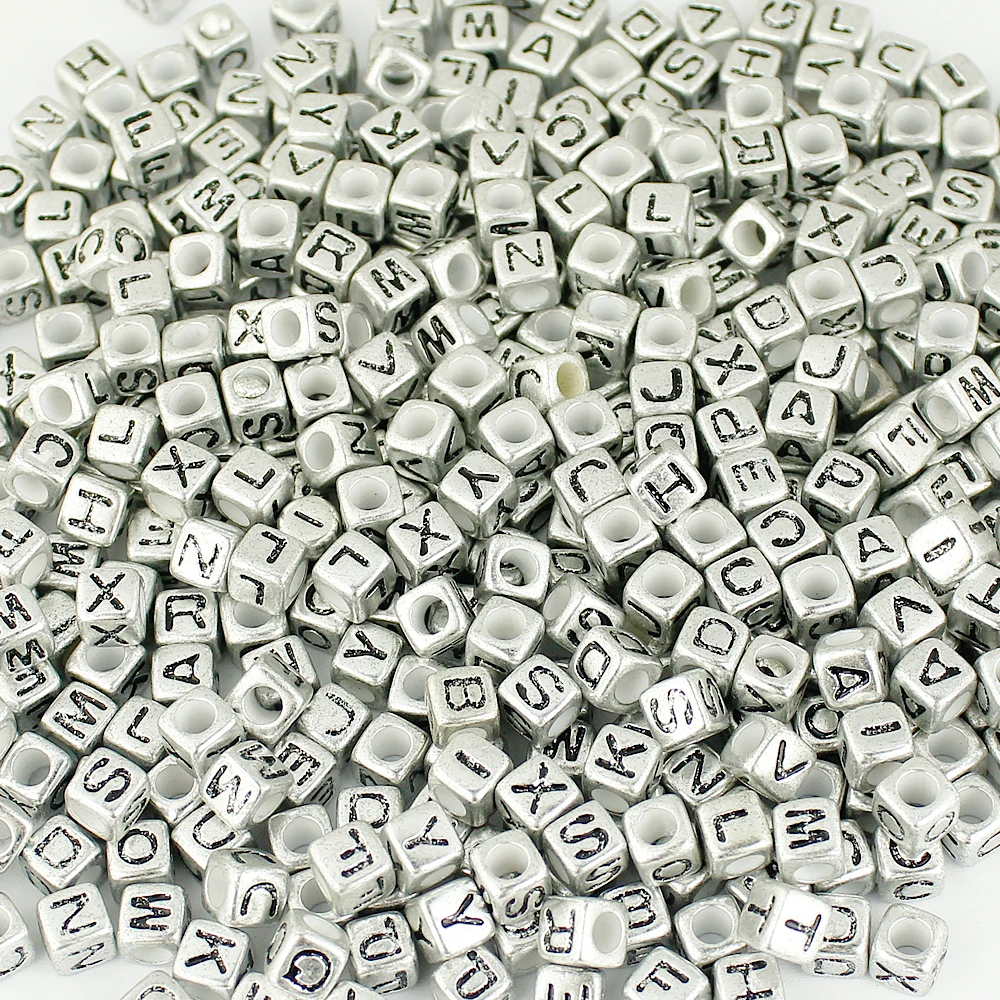 

Accessories Letter Name Bracelet Bracelets For Women Bangles Men Black 26 Letters DIY T-Z Hand Bohemia Acrylic Jewelry For Girl