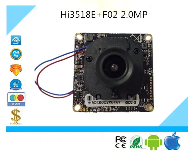 bilder für Luckertech Sichere Cctv-ip-kamera-modul Hi3518E + F02 mit Objektiv konzentriert und IR-CUT 2.0MP 1080 P CMOS 1920*1080 Full HD bilder für Luckertech Sichere Cctv-ip-kamera-modul Hi3518E + F02 mit Objektiv konzentriert und IR-CUT 2.0MP 1080 P CMOS 1920*1080 Full HD