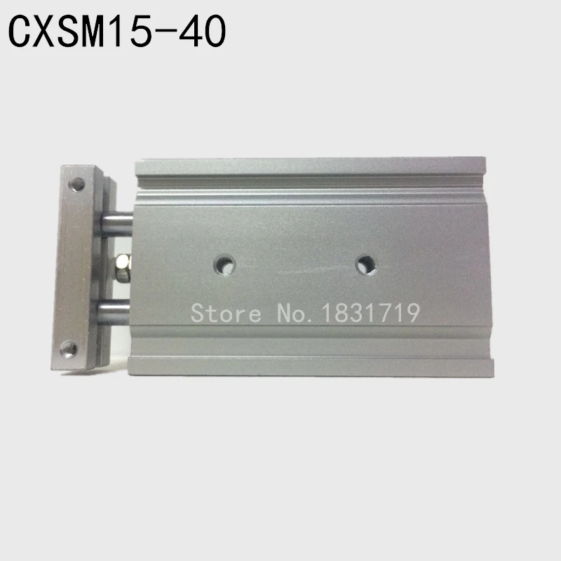 

SMC type CXSM15-40 CXSM15*40 double cylinder / double shaft cylinder / double rod cylinder 15mm bore 40mm stroke