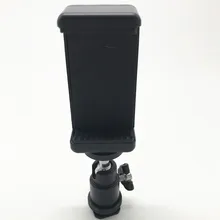 1/4 Flash Hot Shoe Adapter Cradle Ball Head Ball w/ Lock + Phone Clip Bracket Holder Mount