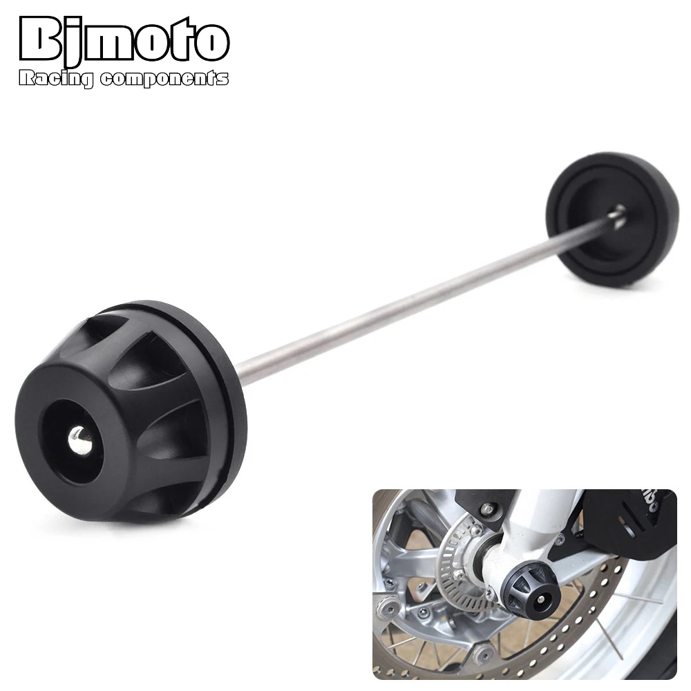 

BJMOTO Motorcycle Front Axle Sliders Wheel Protector For BMW R 1200GS LC 2013-2017 R1200GS ADV 2014-2016