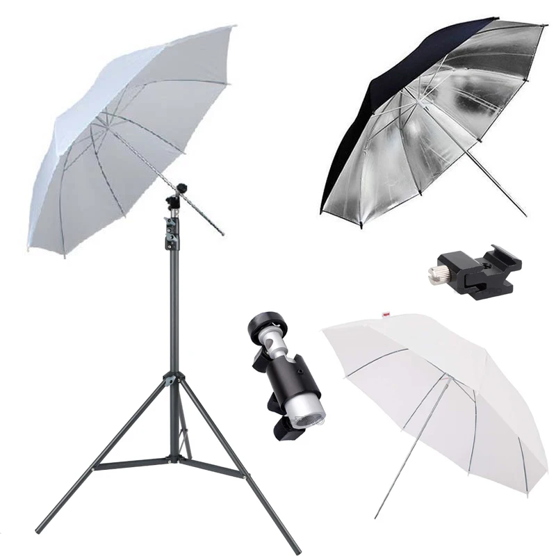Photo Studio Camera Flash Speedlite 2m Heavy Duty Metal Light Stand w
