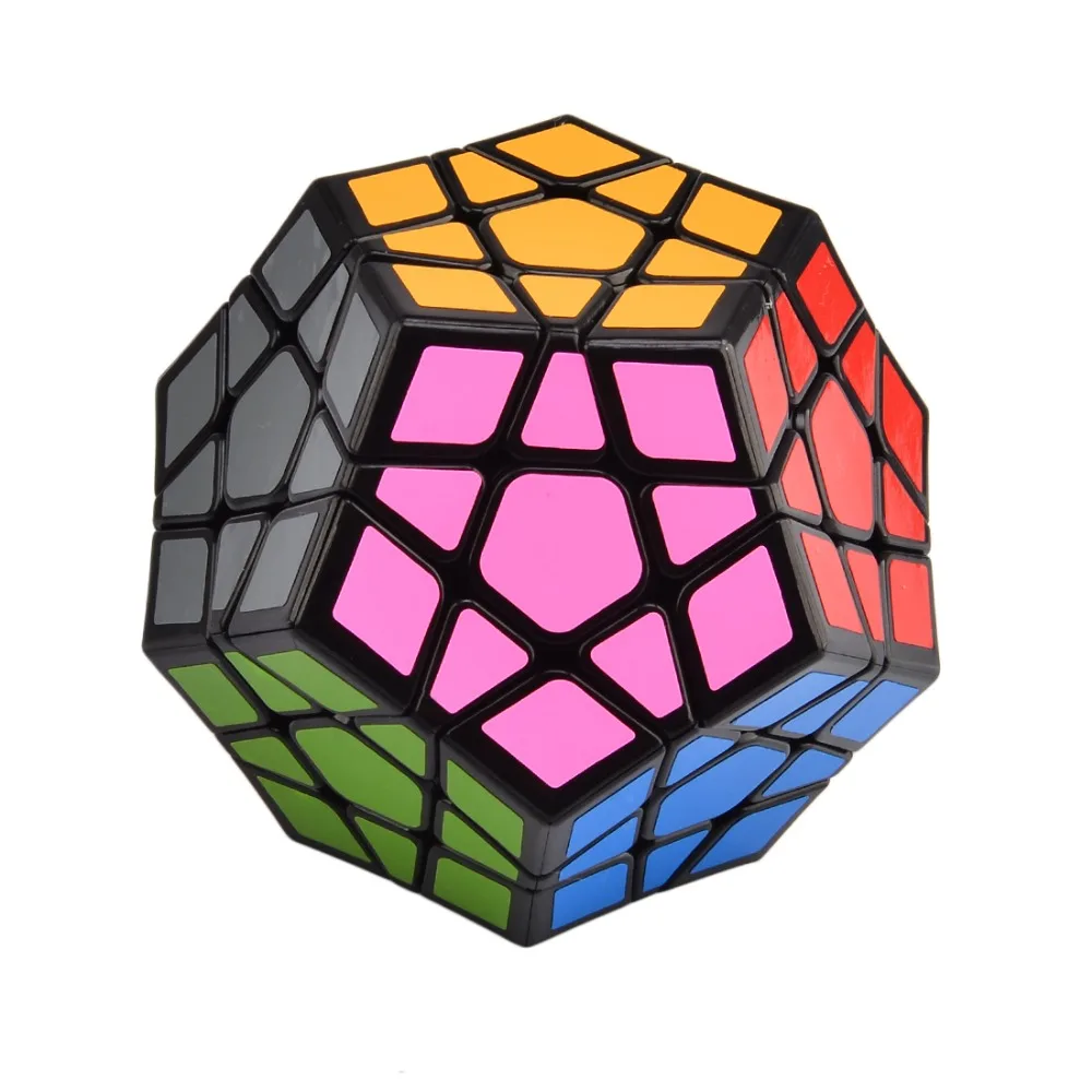 Бренд Новое поступление Qiyi Galaxy вогнутый мозг тизер Dodecahedron Magic Cube Скорость извилистый паззл игрушка для взрослых детей