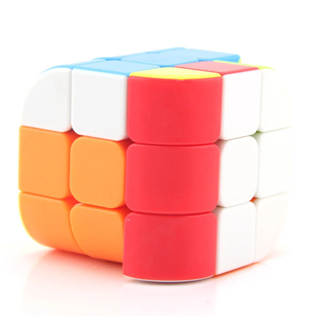 Цилиндр Magic Cube Скорость Cube Puzzle игрушки Красочные Развивающие игрушки для мозга плавный поворот головоломки игрушка для детей и взрослых