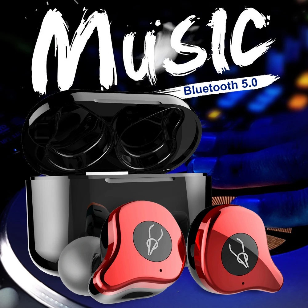 

Sabbat E12 TWS Bluetooth 5.0 Earphone Headphone Wireless HiFi Earphone Sport Headphone Microphone Wireless Bluetooth Earphones