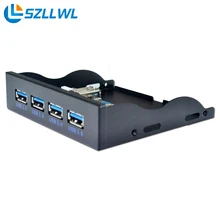 3.5 «Настольный ПК компьютер дисковод аудио HD-AUDIO передняя панель с 20pin USB3.0 порт питания