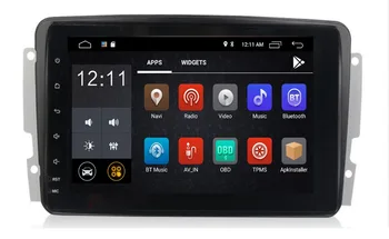 

2DIN Android 9.0 Car dvd multimedia player radio For Mercedes Benz W209 W203 W168 ML W163 W463 Viano W639 Vito GPS Navigation BT