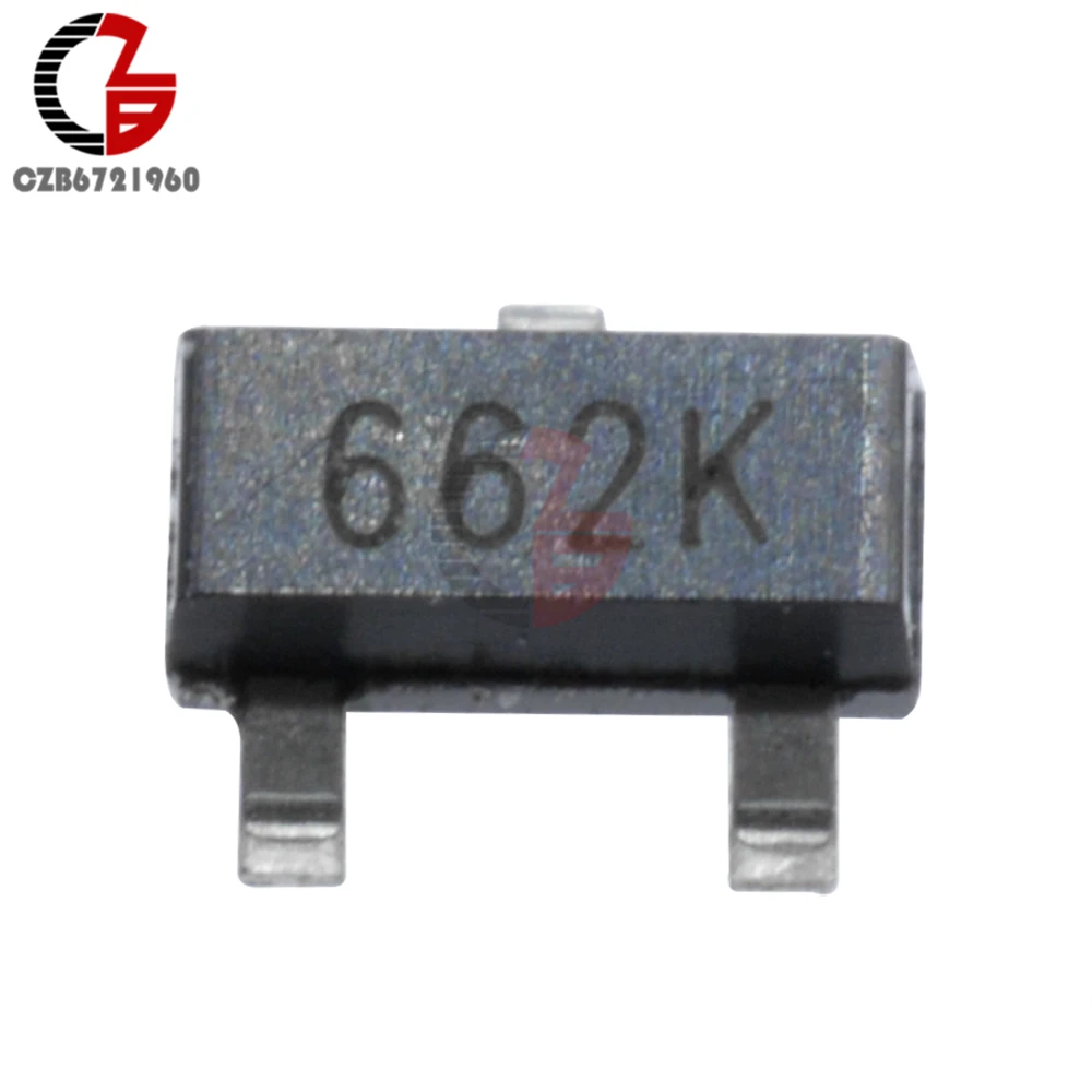 

20PCS XC6206P332MR 3.3V 662k SOT-23 TOREX LDO Voltage Regulator