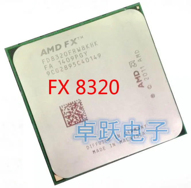 Процессор AMD FX серии 8320 3 5 ГГц Восьмиядерный процессор разъем AM3 + бесплатная