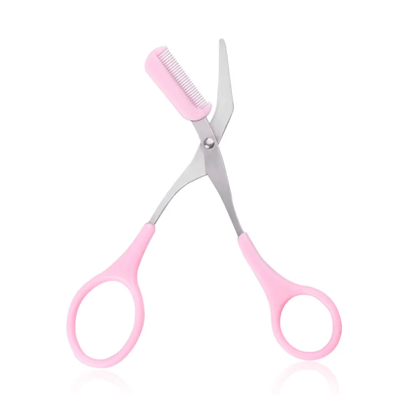 Eyebrow Trimmer Scissors With Comb Remover Makeup Tools Hair Removal