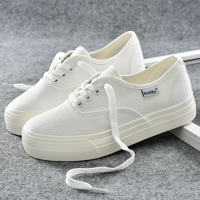 Popular White Sneakers Comfortable Summer Shoes Woman Big Size For ...