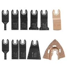 11 pcs quick change oscillating multi tool saw blade for multimaster power tools as Fein,home DIY,at good price free shipping