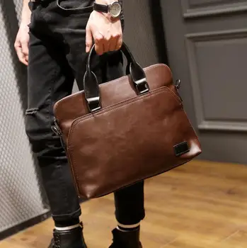 

bag again 031117 new hot man handbag male vintage large tote top-handles bag