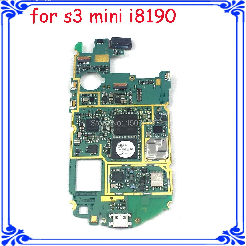 imágenes para El envío libre abrió placa base placa base placa base para samsung S3 mini I8190 original con chips versión Europea imágenes para El envío libre abrió placa base placa base placa base para samsung S3 mini I8190 original con chips versión Europea