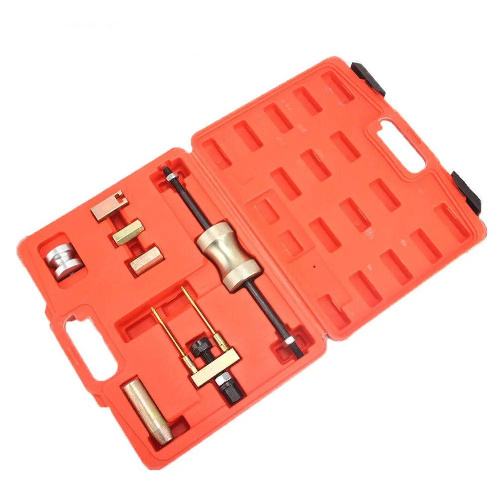 

Mr Cartool 7 PCS Engine Diesel Injector Puller Set Removal Garage Tool For VAG TDI VW Audi