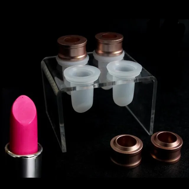 9pcs/set Silicone Lipstick Mould for DIY Filling 12.1 Dia Lipstick Lipbalm Many Kinds Lip Stick