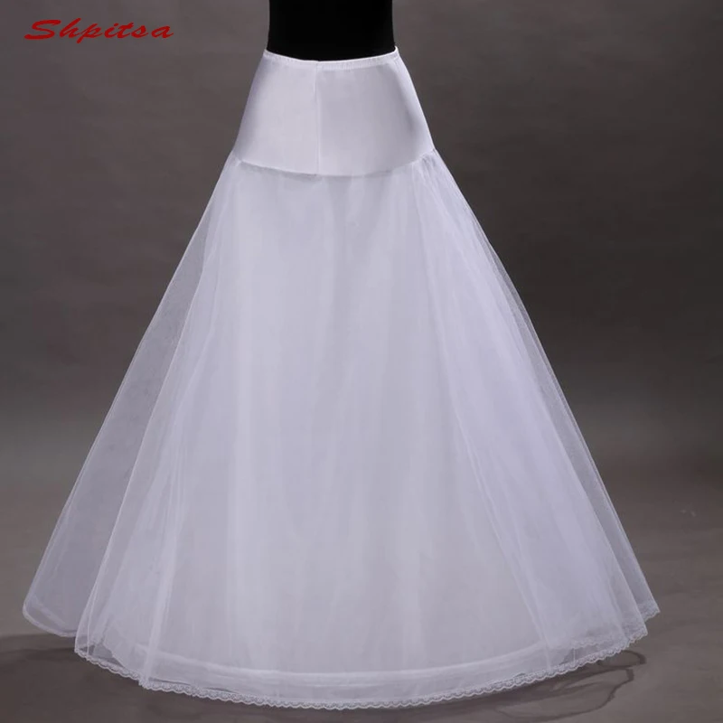 Белая или черная Тюлевая Нижняя юбка для свадебного платья длинная кринолин Женская Нижняя юбка для девочек юбка-обруч Pettycoat