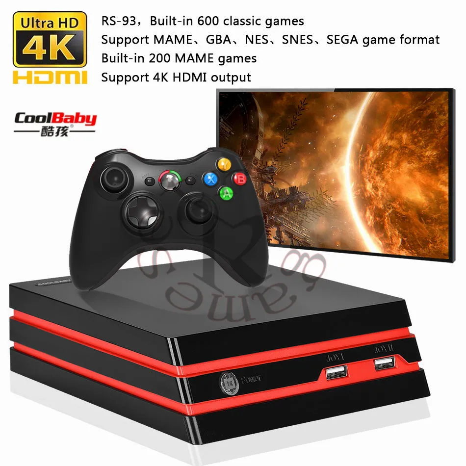 2018 Newest Video Game Console 64 Bit HDMI/AV output Support 4K Output Retro Classic built-in 600 games for Family Video console 2018 Newest Video Game Console 64 Bit HDMI/AV output Support 4K Output Retro Classic built-in 600 games for Family Video console
