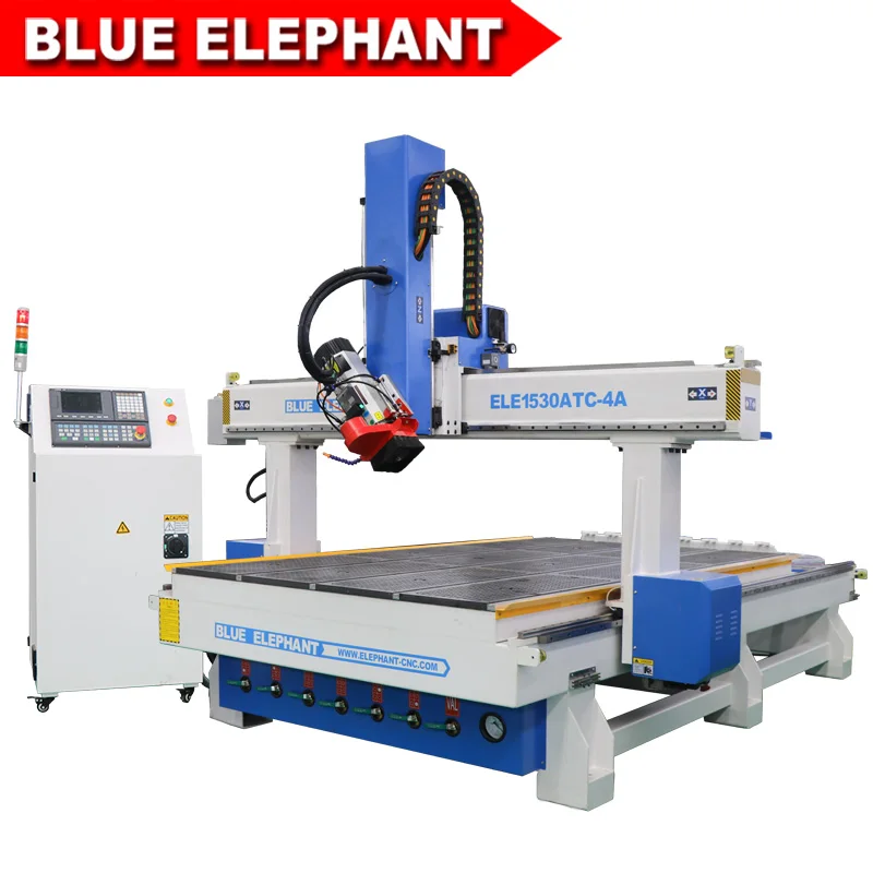 

9000W Spindle Power China Good Quality ATC 4 Axis 3d Cnc Wood Router