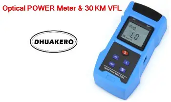 

free shipping AB23M all in one FTTH Fiber Optical Power Meter -70 + 10dBm 30km Visual fault locator