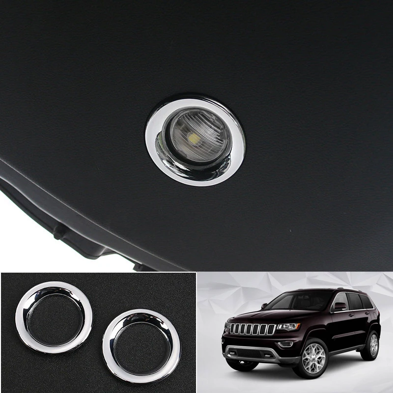 Для Jeep Grand Cherokee 2011- 2018 хром авто Стайлинг задний багажник светильник для чтения