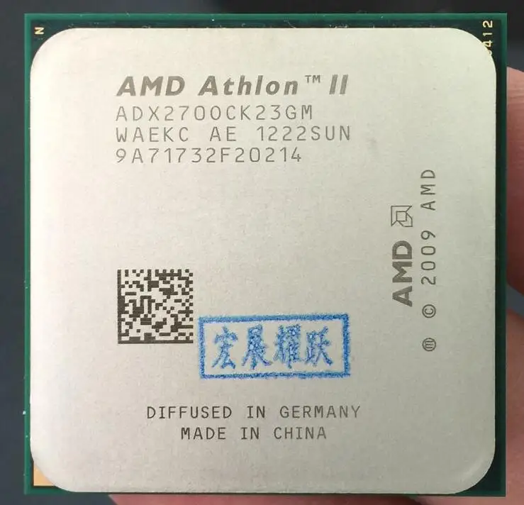 

AMD Athlon II X2 270 X270 Dual-Core Desktop CPU AM3 938 CPU 100% working properly Desktop Processor