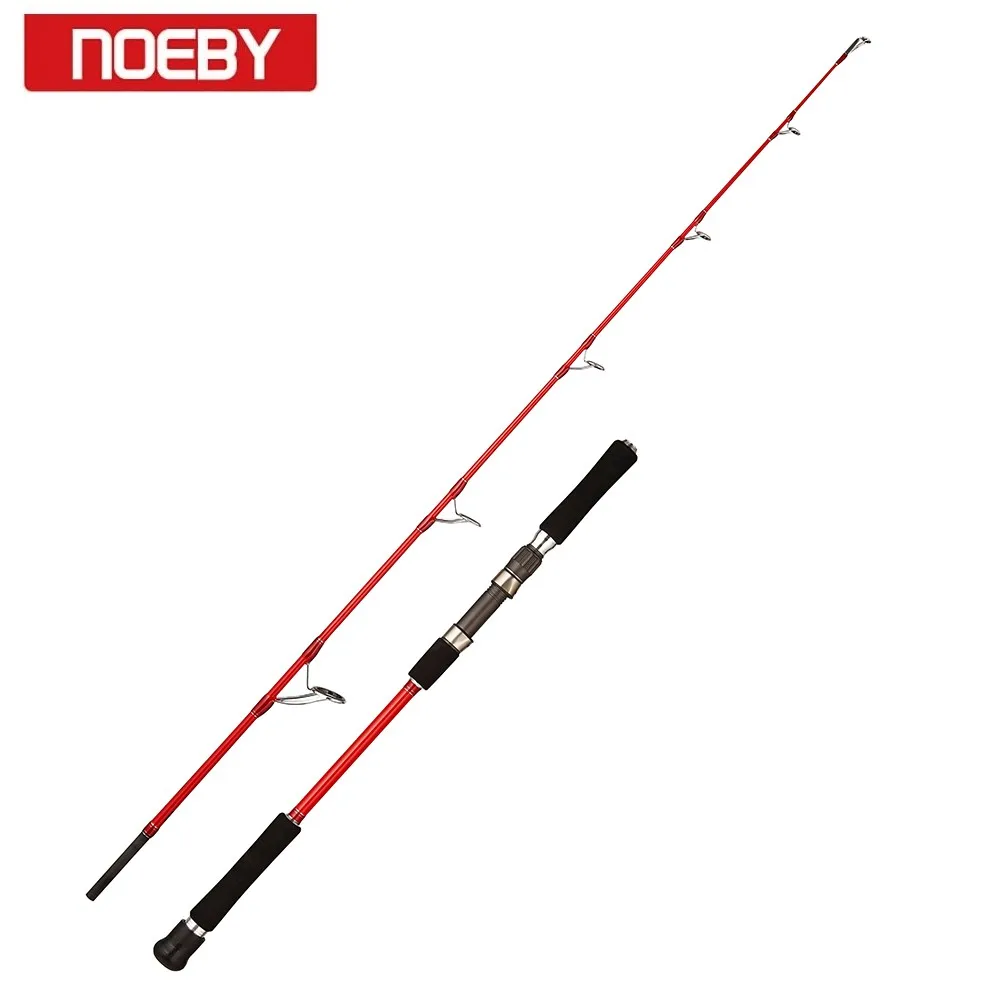 

Noeby leisure k5 jigging fishing rod 2 sections high carbon M MH power 1.83m lure weight 323g 335g rock spinning fishing rod