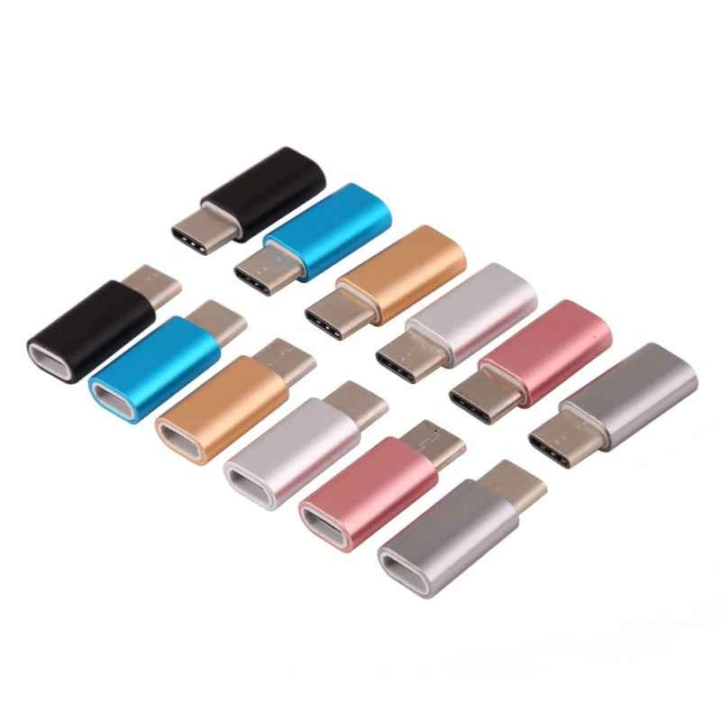 

New Mini Type C to Micro USB Adapters Type-C Converter Mobile Phone Cables to USB Adapter Data cable charging