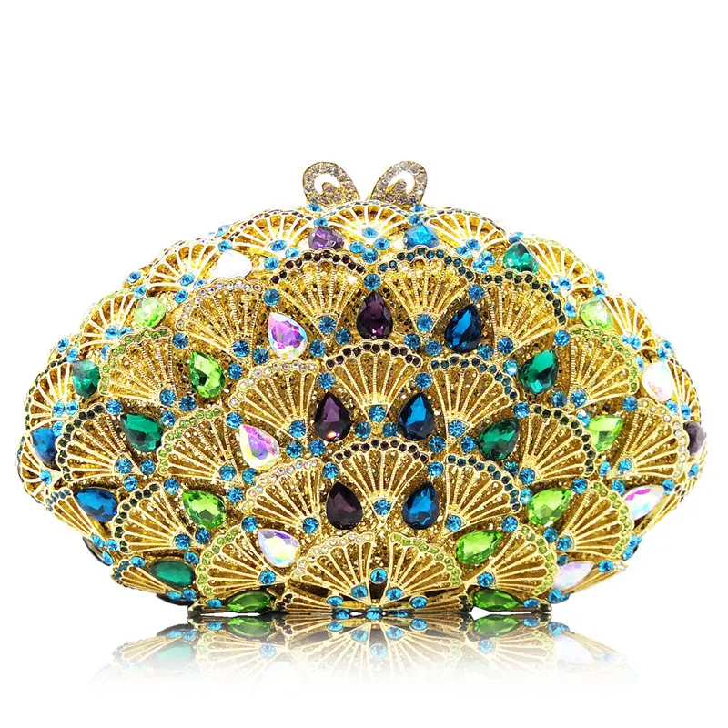 As Portemonnaie Show show Main Picture De Soirée En Bandoulière D'embrayage Argent Nouveauté À Strass Femmes Vert violet bleu Sac Picture Dames Mini Métal Sacs IqHRW