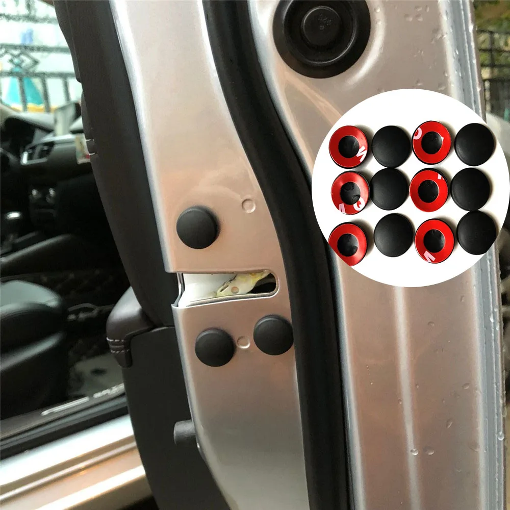 

12pcs Car Door Lock Screw Cover For Tesla Roadster Model 3 Model S Model X