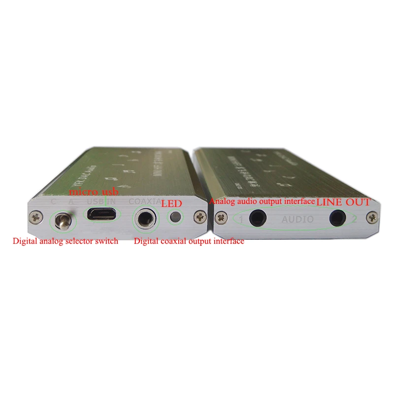 PCM2706+ TDA1305 DAC декодер amp ies до 3,5 мм выход USB Amp Мини DAC декодер с Чехол G2-011