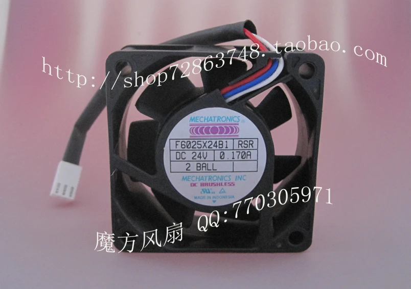 Оригинальная MECHATRONICS F6025X24B1-FSR 6025 24v0.17A 60*60*25 мм вентилятор drive | Компьютеры и офис