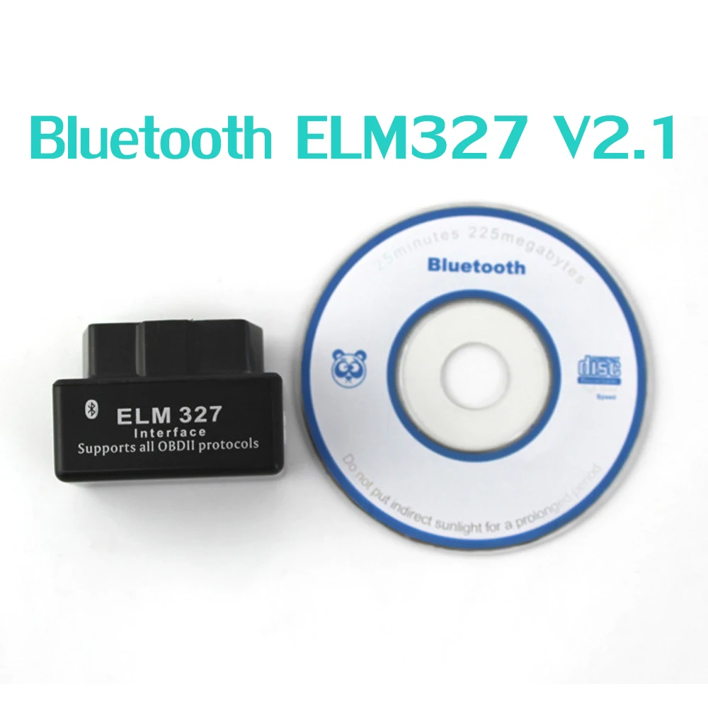 High Quality MINI Bluetooth ELM 327 V2.1 OBD2 Code Scanner diagnostic tool code reader tester