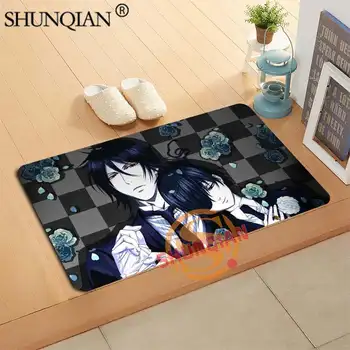 

Black Butler Doormat Custom Your Mats Print slip-resistant Door Mat Floor Bedroom Living Room Rugs 40x60cm 50x80cm