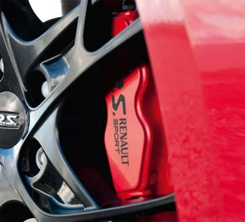 Для 8 шт. RENAULT Megane RS Premium высокотемпературный тормозной суппорт наклейки спортивный автомобиль Стайлинг