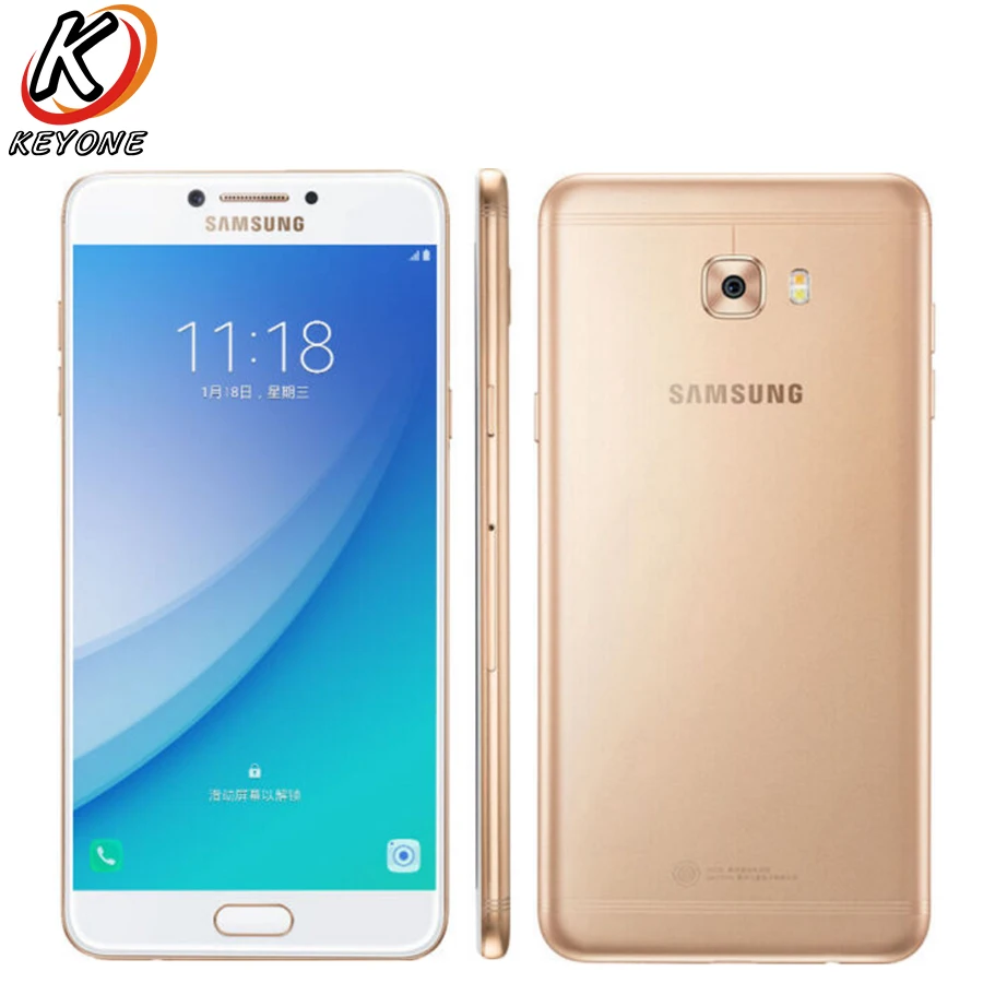 Мобильный телефон samsung Galaxy C7 Pro C7010 4 Гб ОЗУ 64 Гб ПЗУ 5,7 дюймов Snapdragon 626 2,2 ГГц Восьмиядерный Android телефон