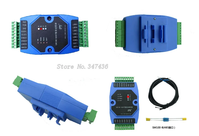 Конвертер протокола HART, HART в RS485, MODBUS в 232HART(SM100-B