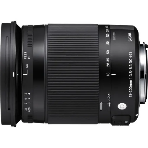 Sigma 18-300mm f/3.5-6.3 DC MACRO OS HSM Contemporary Lens for Canon EOS 1200D 650D 700D 70D Lens