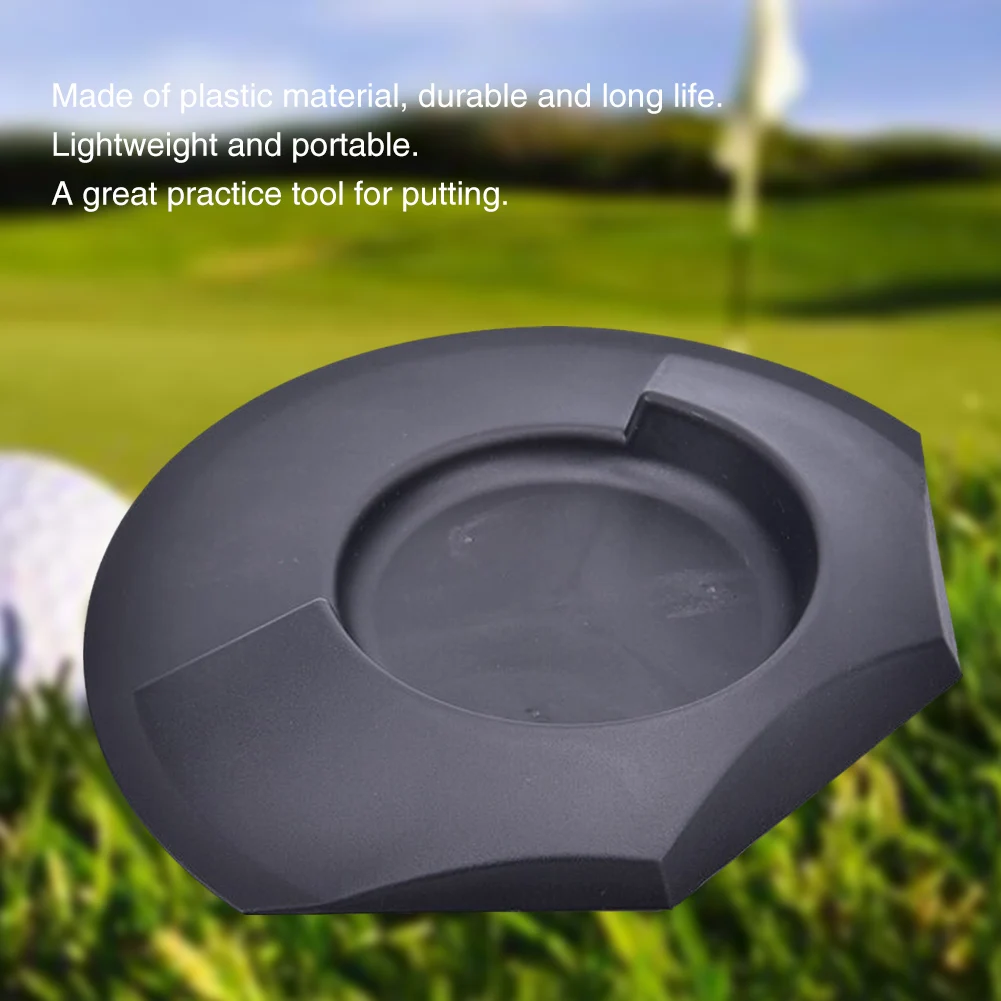 Putting Cup Sports Golf Practice Hole Tools Backyard High Strength Indoor Plastic Outdoor Training Aid Portable All Direction